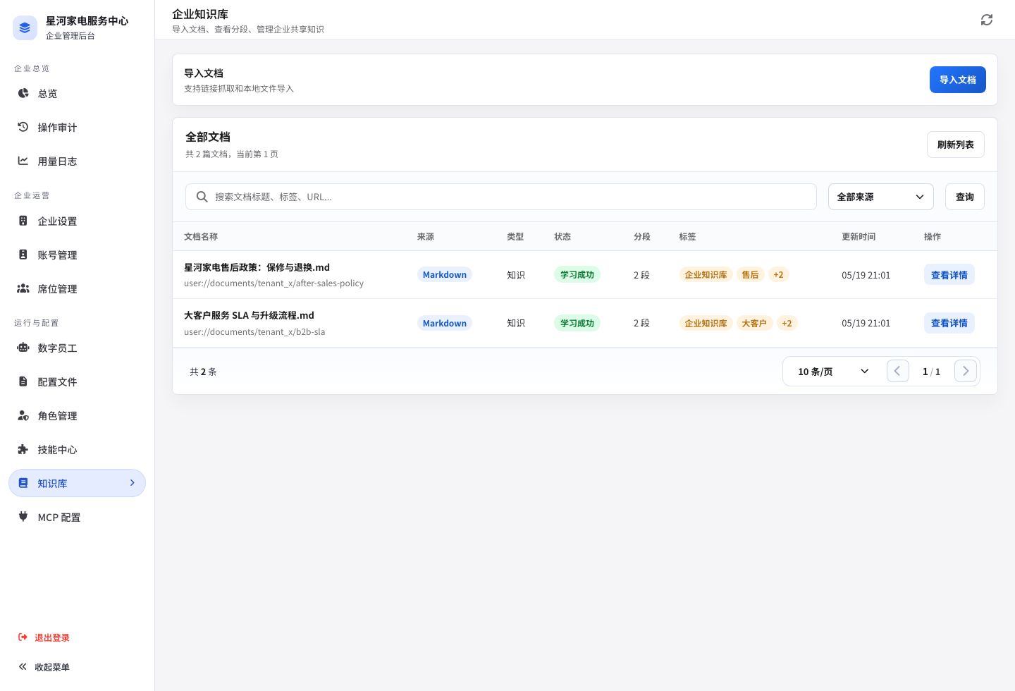 企业知识库