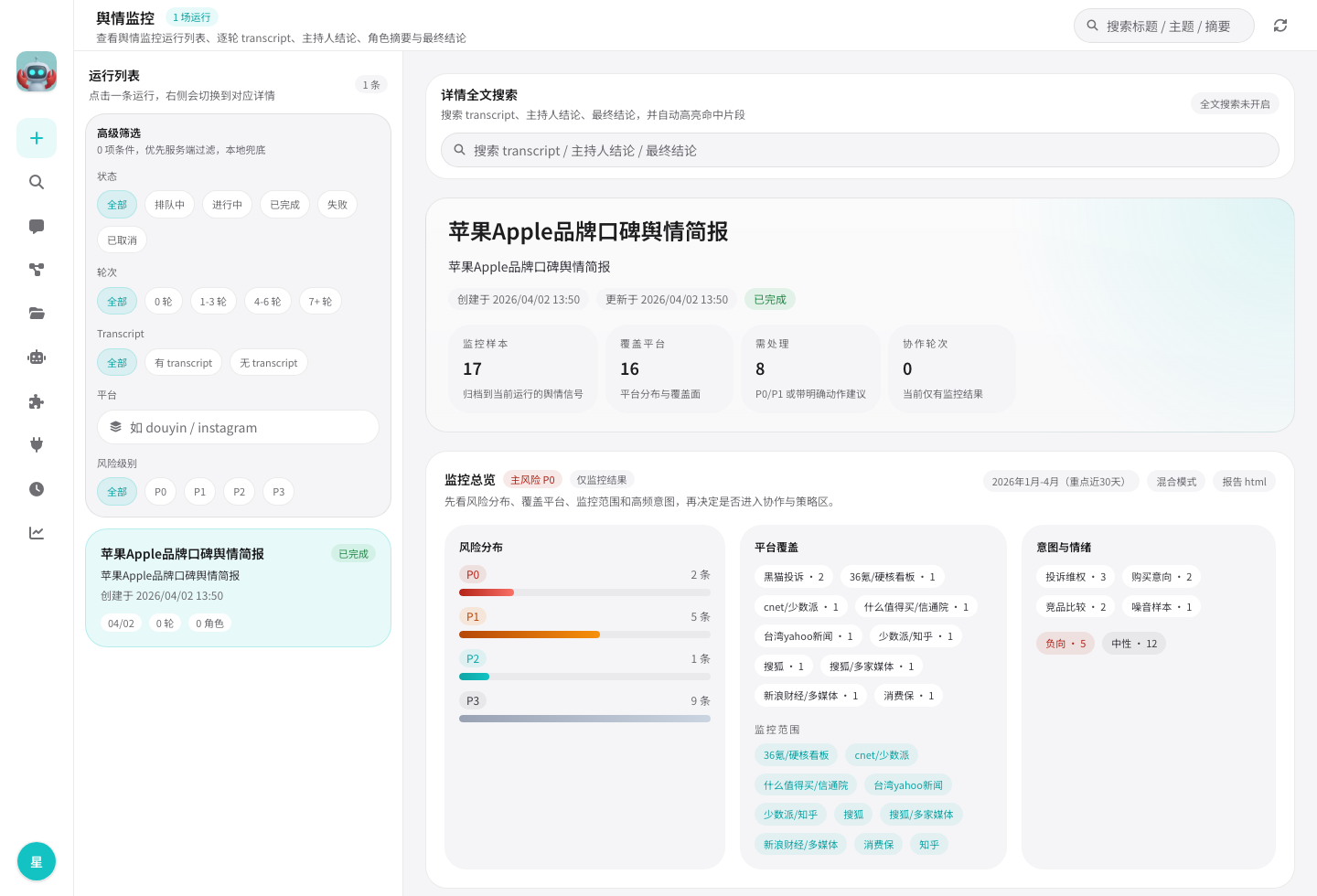 舆情监控复盘